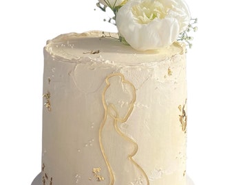 Pregnancy Baby Shower Cake Topper