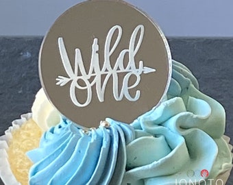 Wild One Cupcake Toppers | First Birthday Cupcake Toppers