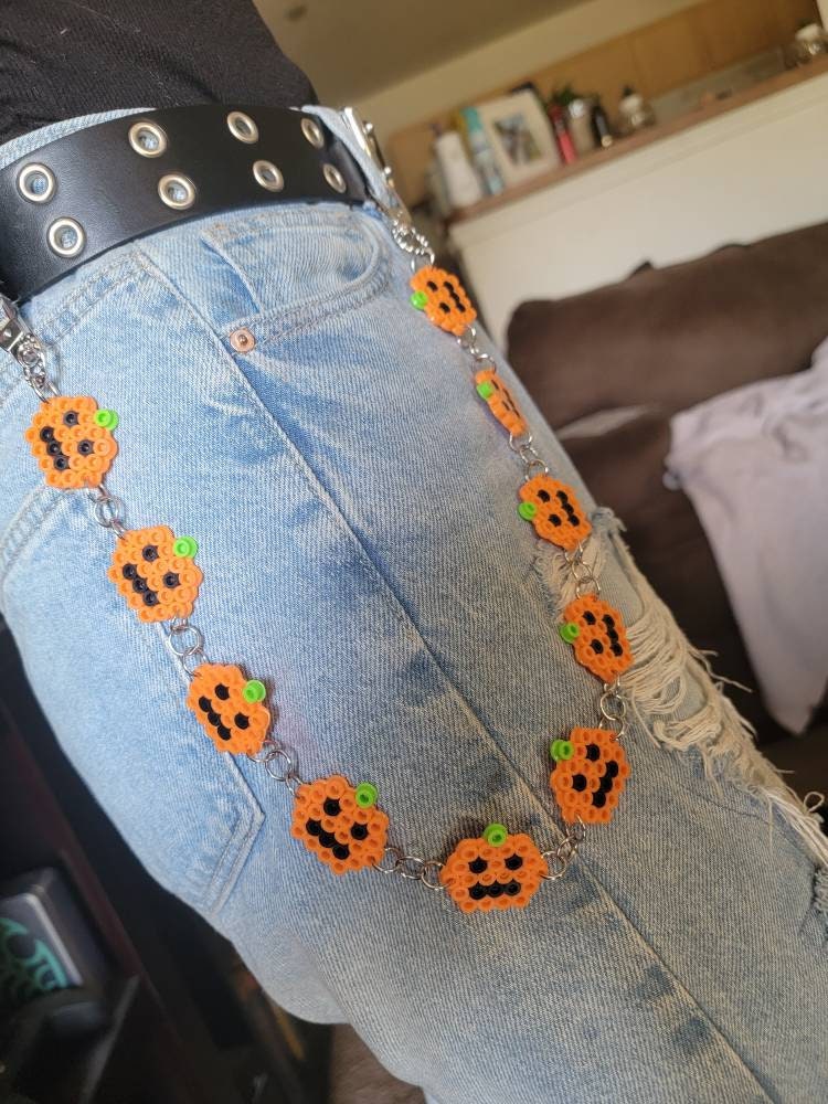 Buy Neon Daisy Jean Chain Super Cute and Fun Perler Bead Daisy Jean Chains  22 Inches Long With Heavy Duty Jump Rings and Extra Flowers Online in India  