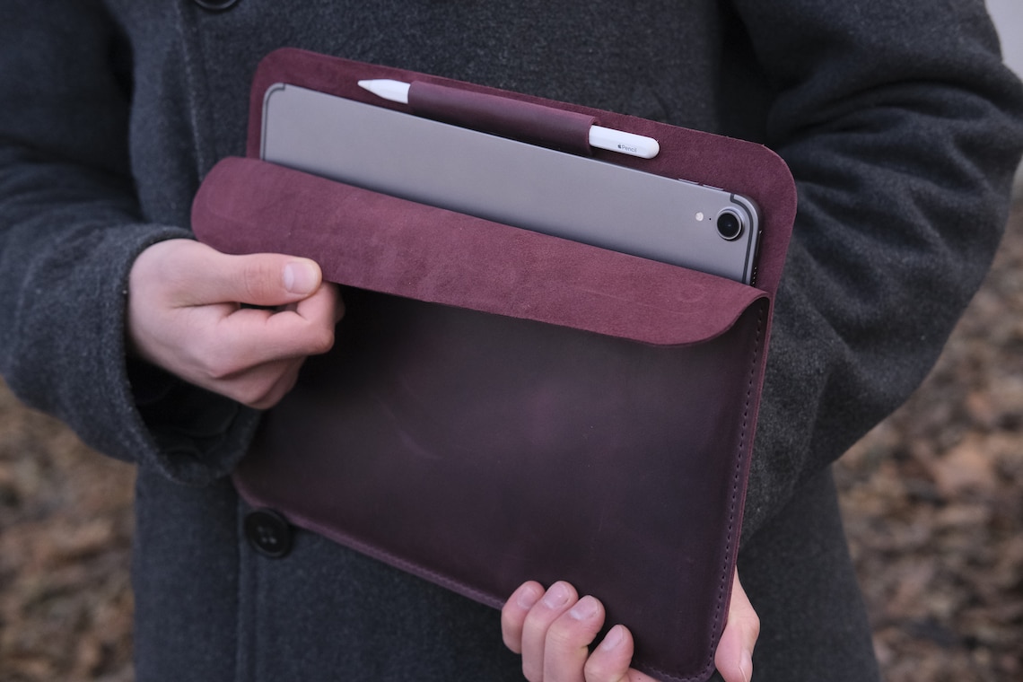 Leather Sleeve for Ipad Pro 11 2021 / Leather Sleeve Ipad Pro Etsy