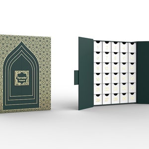 Calendrier de l'Avent 2023 du Ramadan, décorations de l'Aïd Mubarak, compte  à rebours de 30 jours pour enfants, cadeaux de l'Aïd pour enfants, anneau à  fleurs : : Fournitures de bureau
