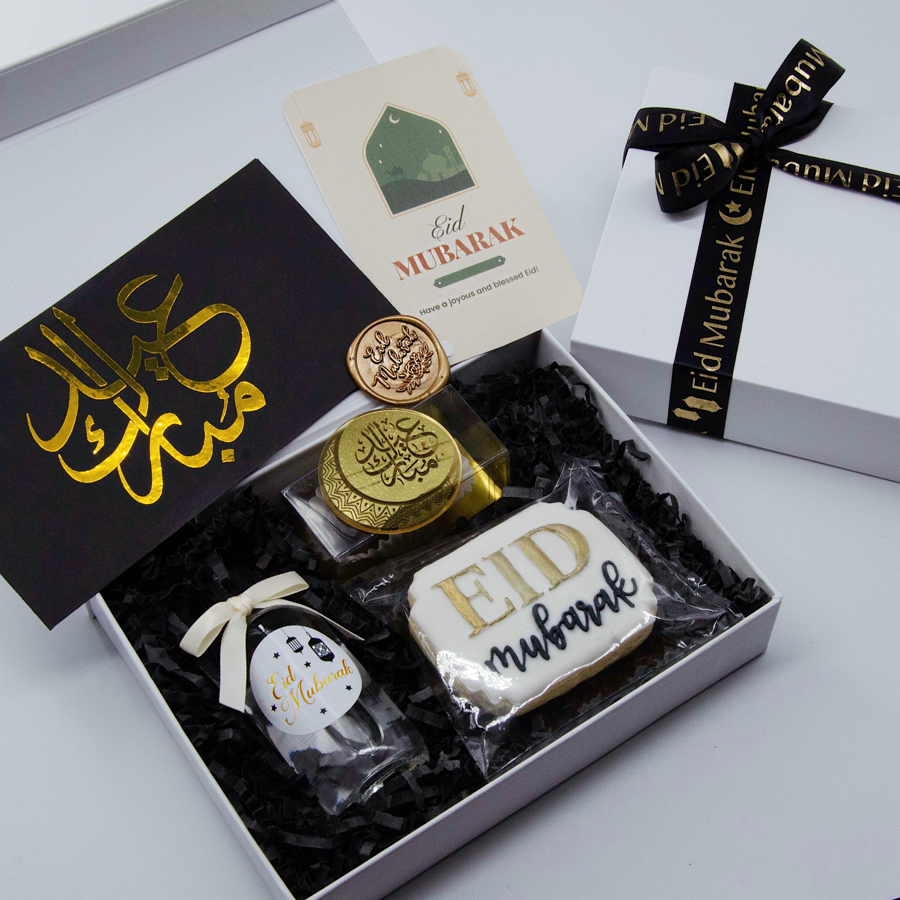 Boîte cadeau personnalisée chocolat Ramadan Moubarak 30 jours