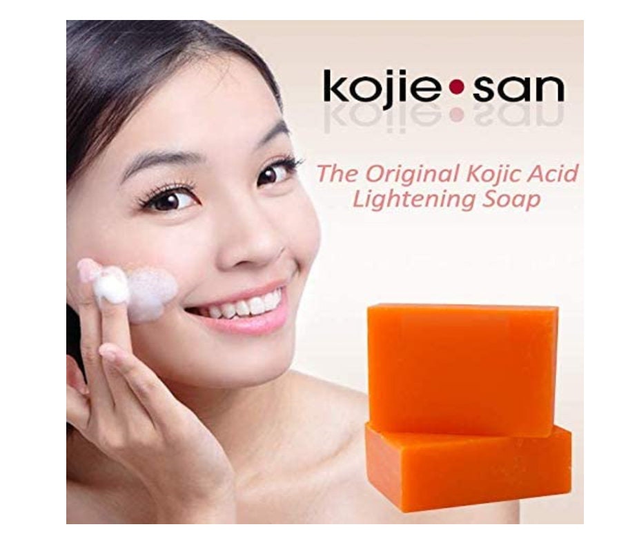  Kojie San Skin Brightening Soap - Original Kojic Acid Soap for  Dark Spots, Hyperpigmentation, & Scars with Coconut & Tea Tree Oil 135g x 5  Bars : Facial Soaps 