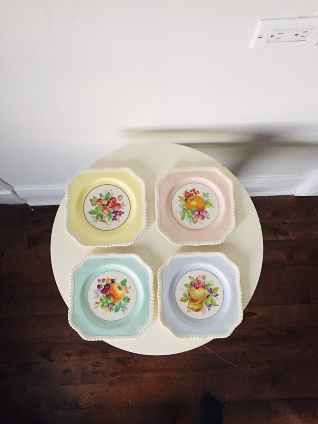Johnson Bros Fruit Plates. Made in England. Etsy