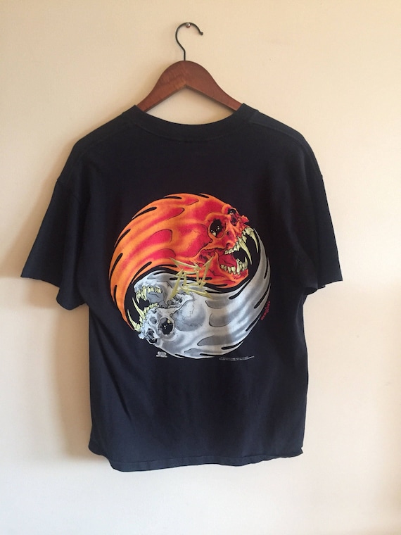 1997 metallica rebel t-shirt designed by pushead.… - image 3