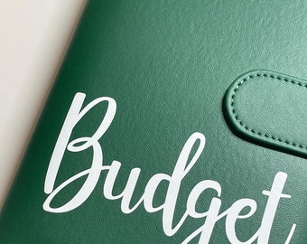 Budget Planner - Zipper Pouch Included - Receipt Organizer