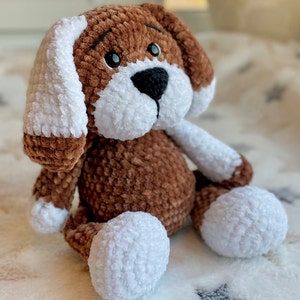Dog Crochet Pattern ENG Pdf/crochet Stuffed Animal Amigurumi Dog Toy ...