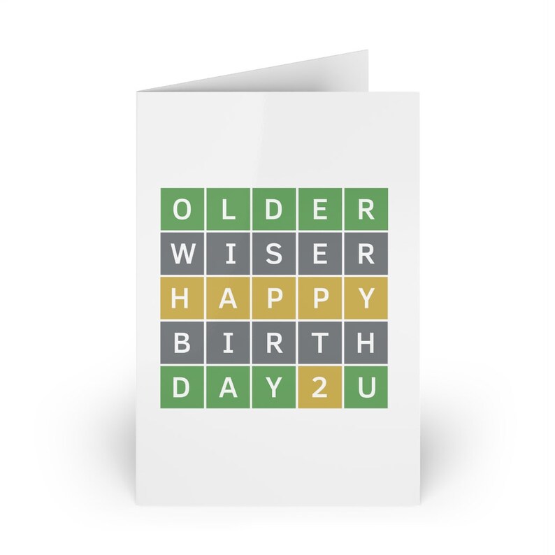 Birthday Wordle Card Happy Birthday Wordle Card Wordle  Etsy UK