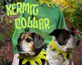 Kermit Collar Knitting Pattern