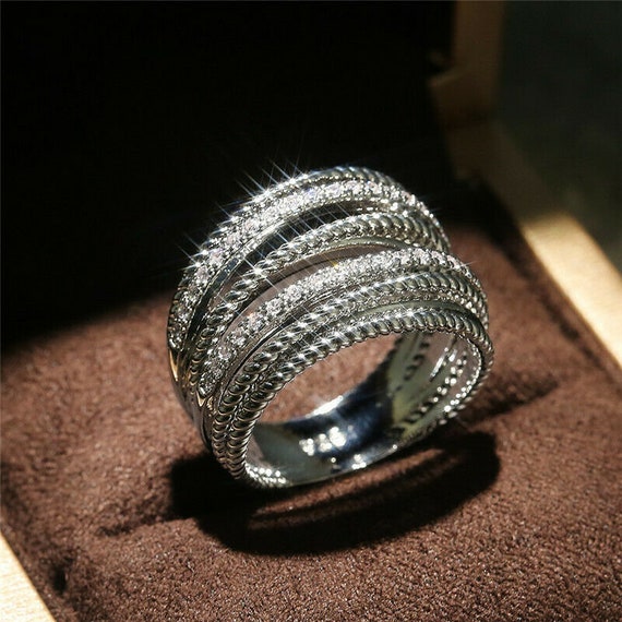DOWER&HALL Twist Heavy Ring Sterling 925