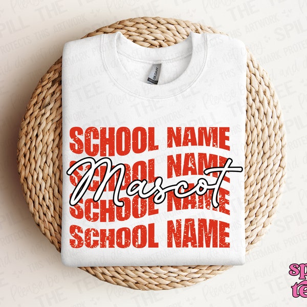 CUSTOM School Mascot PNG File