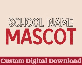 AANGEPASTE schoolmascotte png-bestand