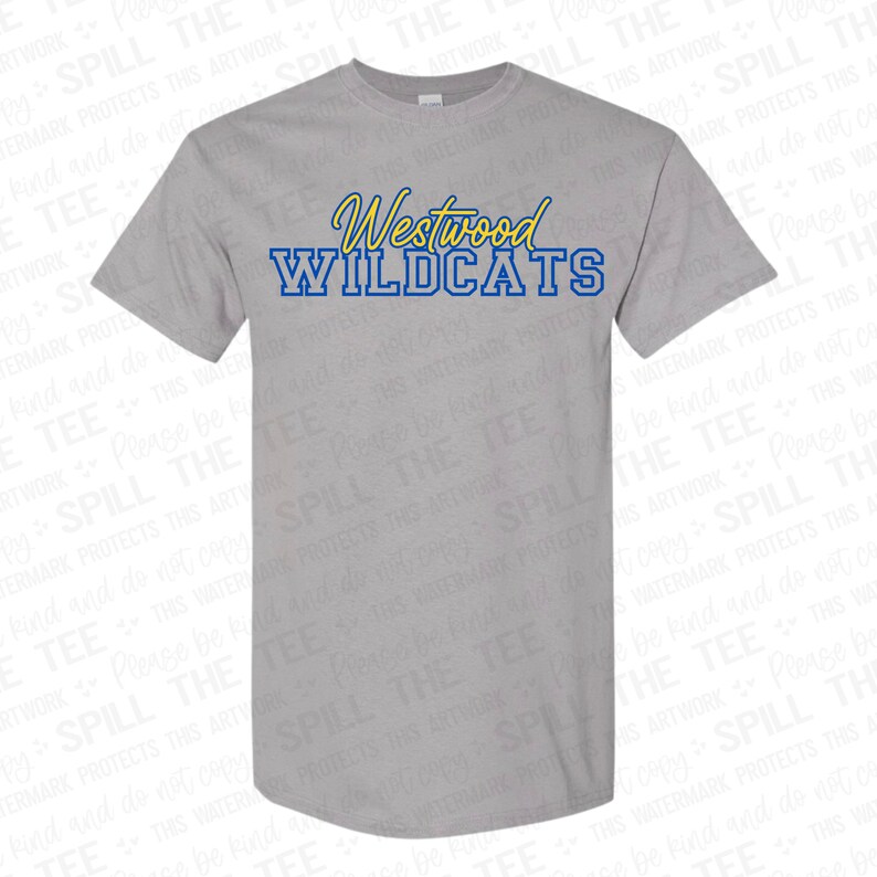 CUSTOM Mascot Spirit Wear PNG File - Etsy