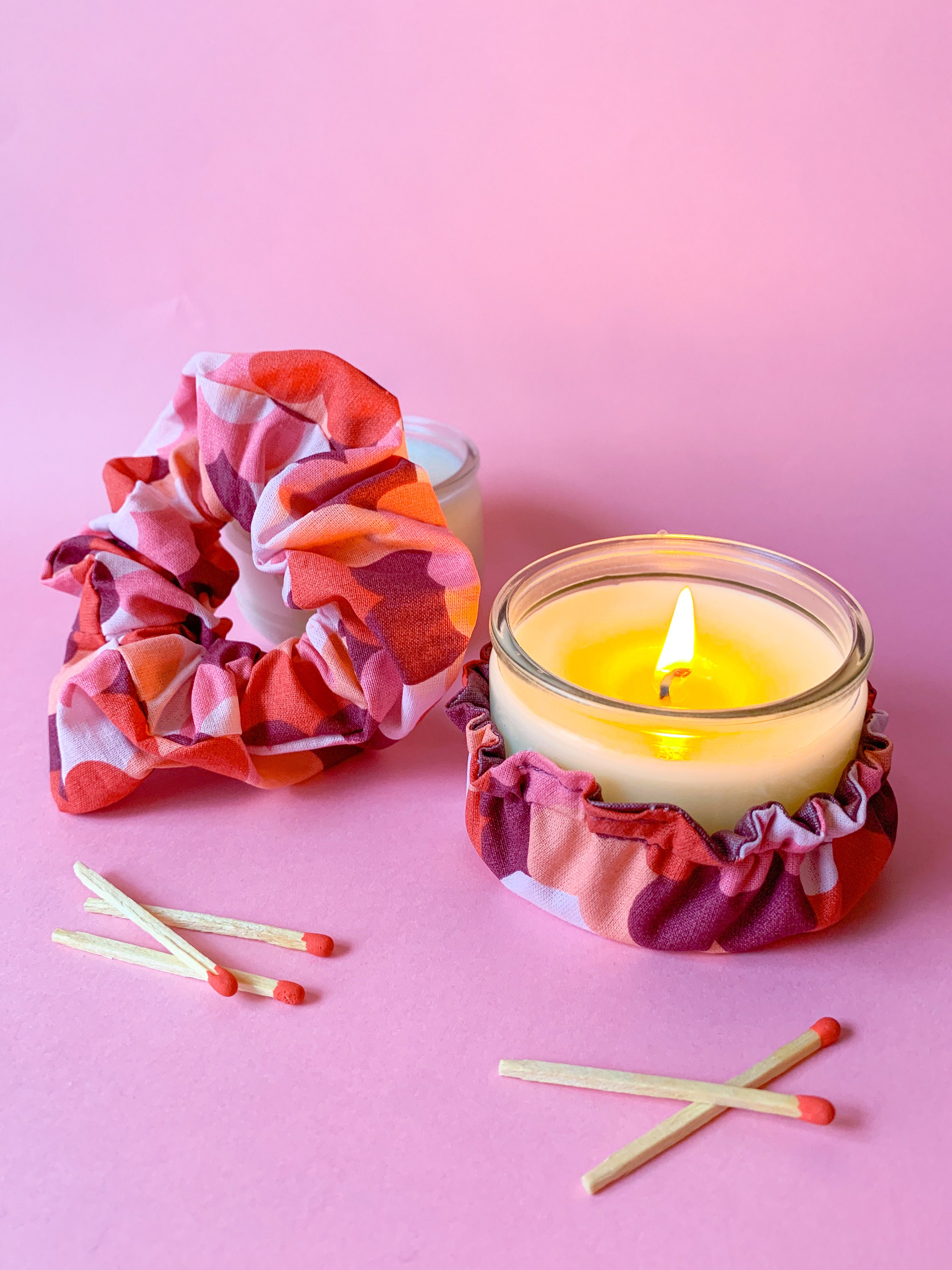 Box Artisanale St Valentin - Maxi Chouchou X Bougie Pomme d'amour