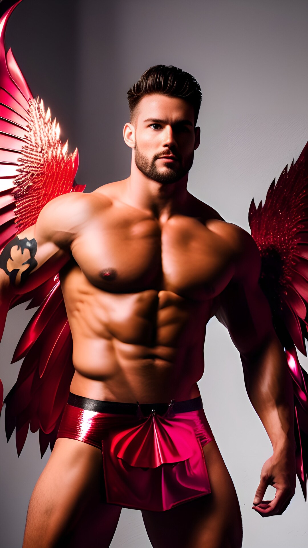 Uncover Gorgeous Hunky Nude Muscular Men in Their Naked - Etsy