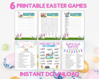Easter Games for Adults - Etsy