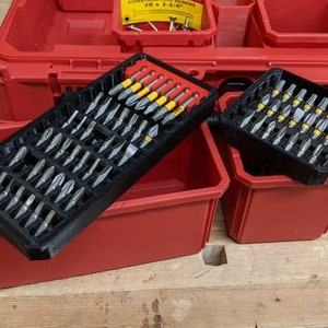 Nesting Trays for Dewalt Bit Holders- Milwaukee Packout