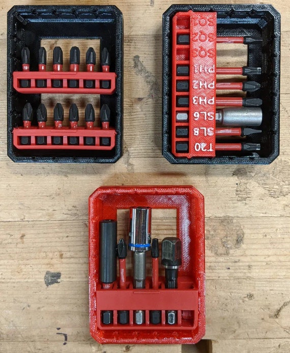 Supporto Per Cacciavite Milwaukee PACKOUT | Organizzatore Modulare Per Officina | Sistema Click &amp; Lock