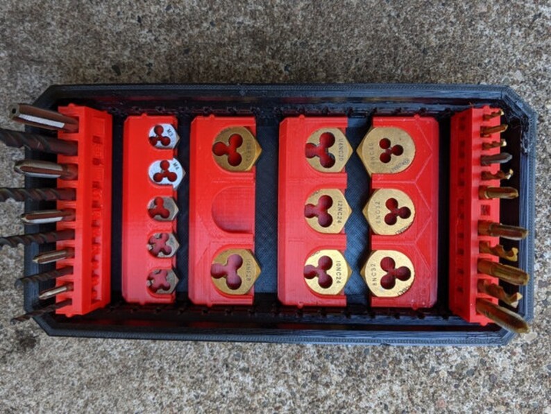 Die Holder for Milwaukee Packout Bins Etsy