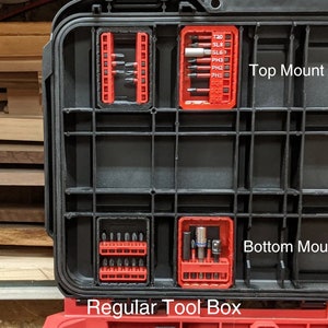 Bit Trays for Milwaukee Packout Toolbox - Etsy