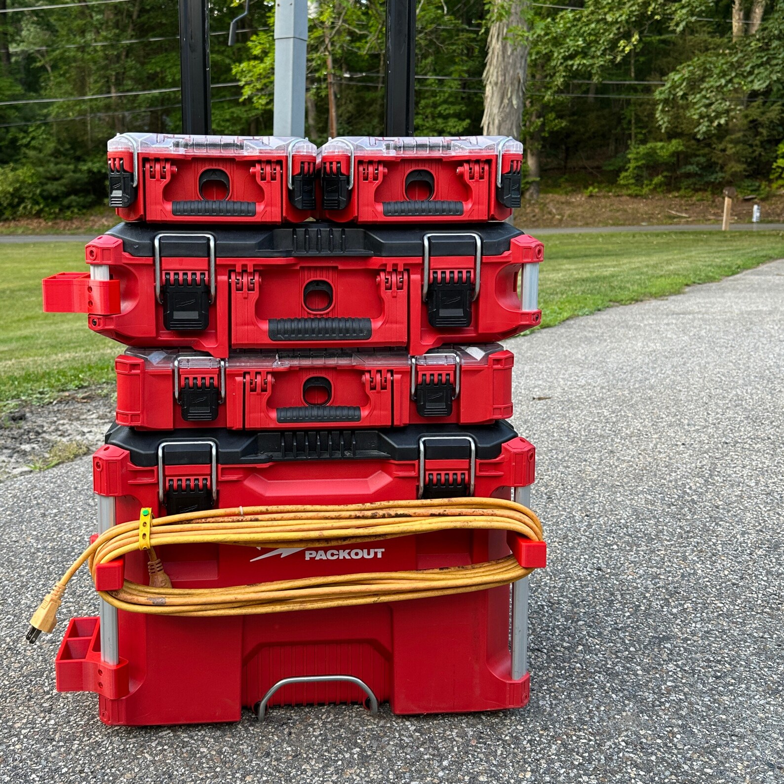 Extension Cord Holder for Milwaukee Packout Etsy