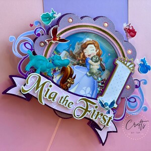 Sofia the First Water Bottle Labels Printable Princess Sophia ...