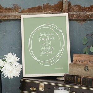Romans 8:29 Scripture DIGITAL Download
