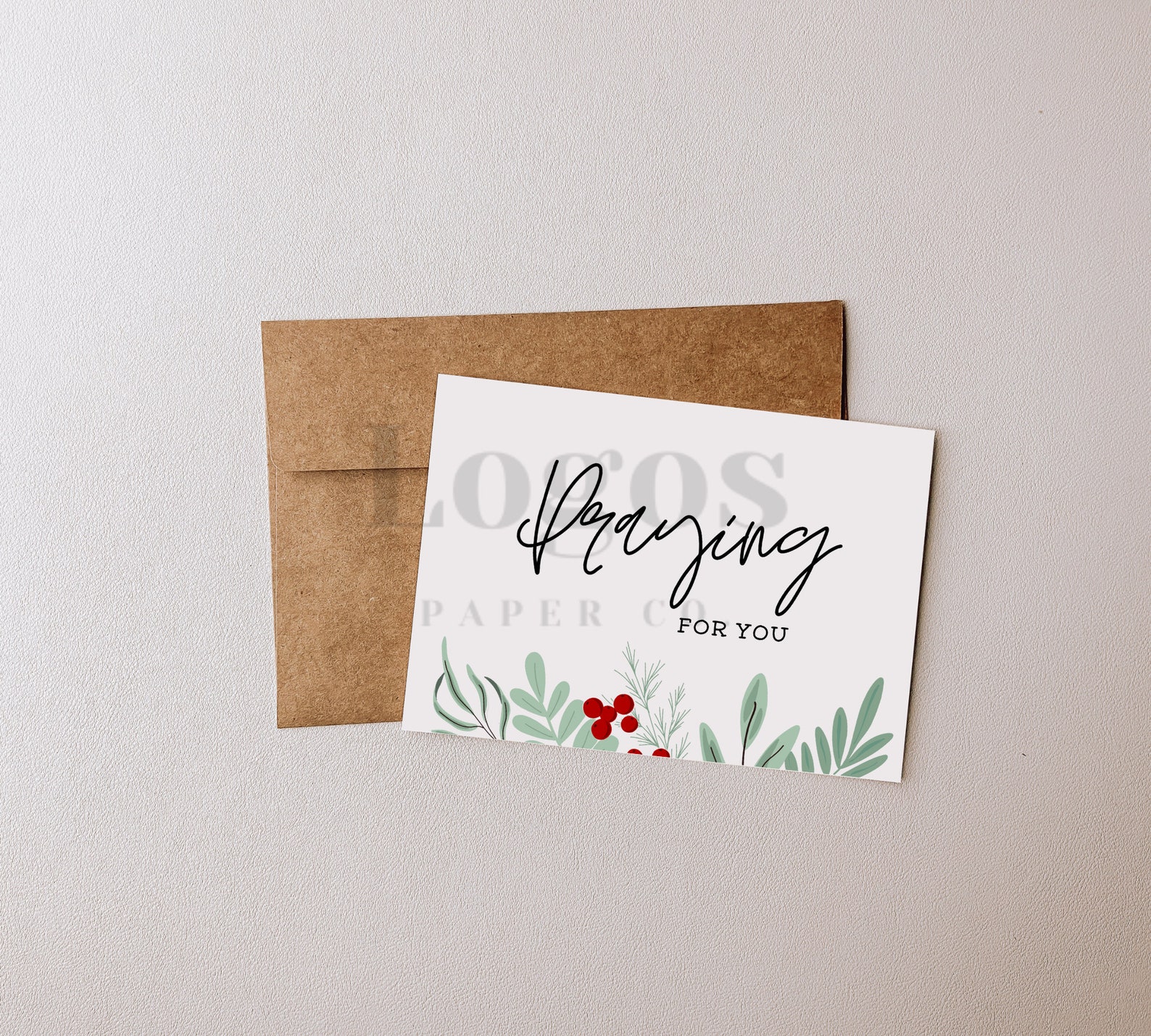 Praying for You DIGITAL Greeting Card Etsy