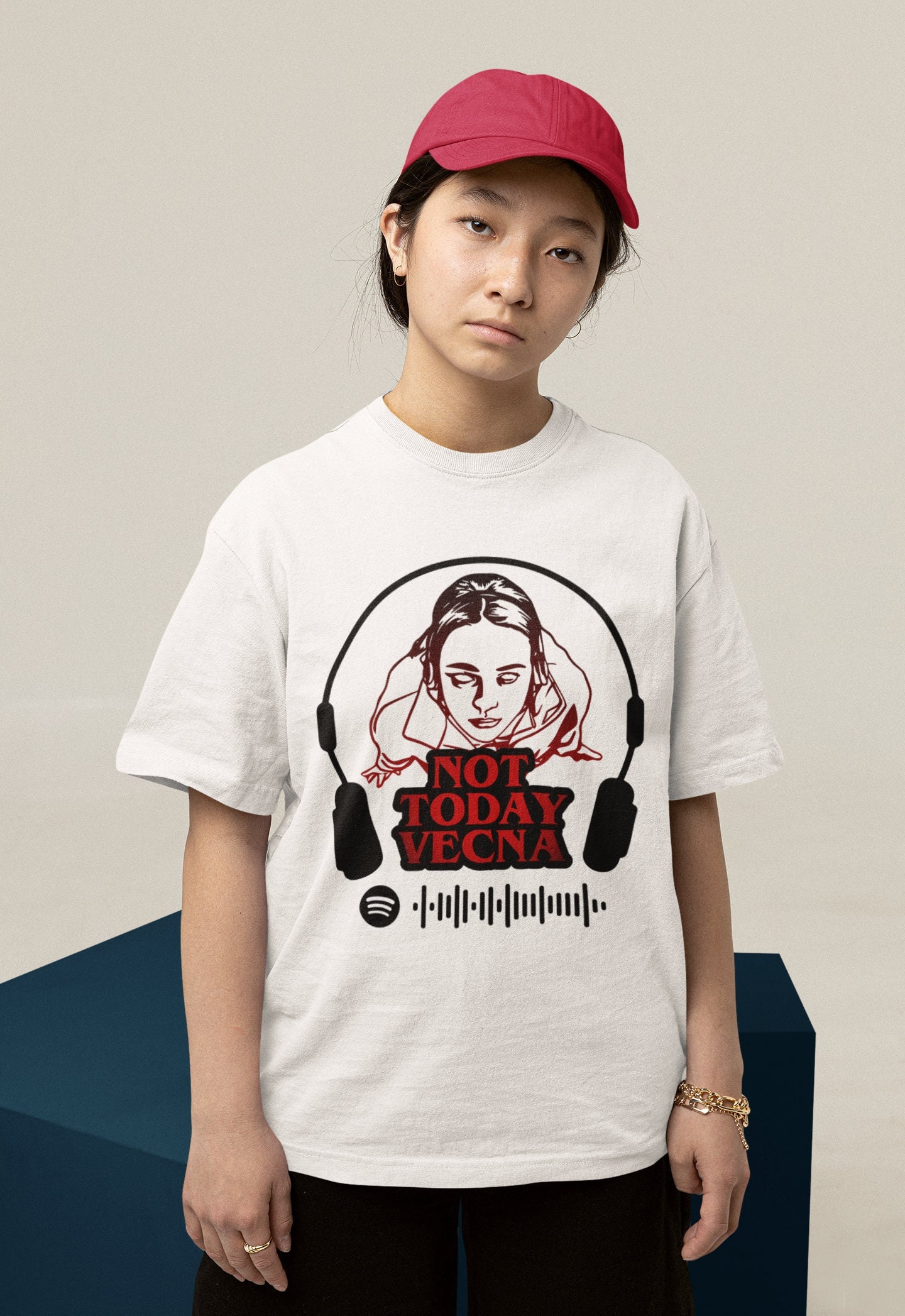 Discover Not Today Vecna Shirt, Bootleg Sci-Fi Serie Character Shirt