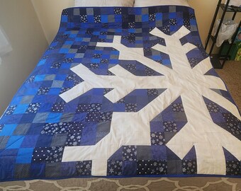 Snowflake quilt 60x72