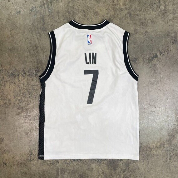 Adidas Originals NBA Brooklyn Nets Baseball Jersey Mens S