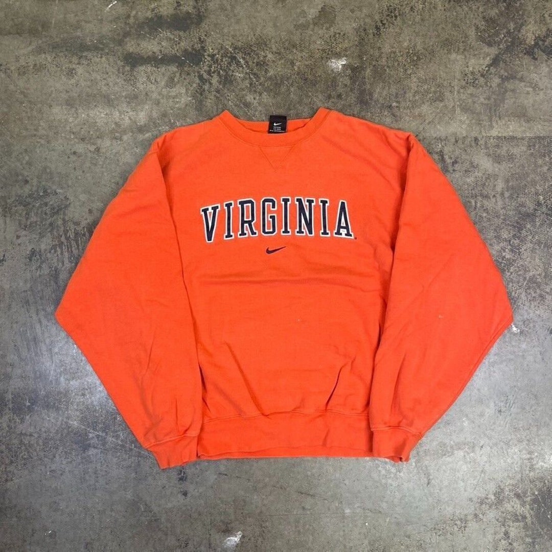 Nike Sweatshirt 90s Centre Swoosh College Crew Sports Sweater Etsy