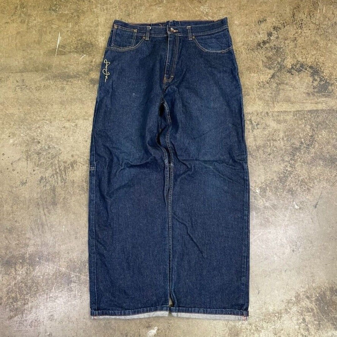 Sean Jean Jeans Denim Y2K 00s Vintage Trousers Blue Mens 36 - Etsy
