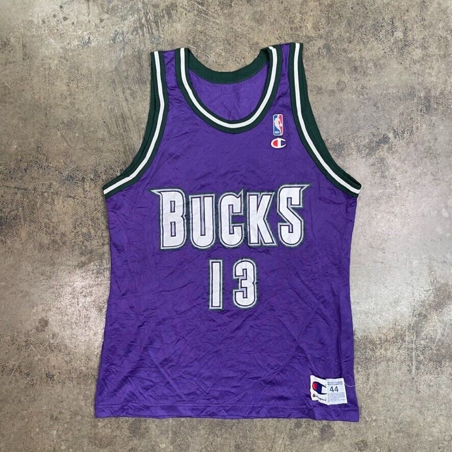 Vintage Y2K Reebok Milwaukee Bucks Michael Redd 22 NBA Basketball Jersey  Mens XL