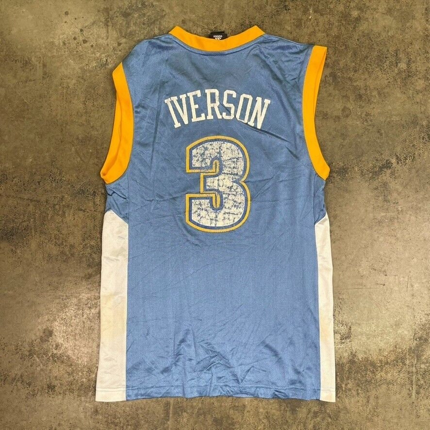 Allen Iverson 2006-2007 Denver Nuggets Game Worn Jersey, Matched to 4  Games, VICTORIAM, PART II, 2023