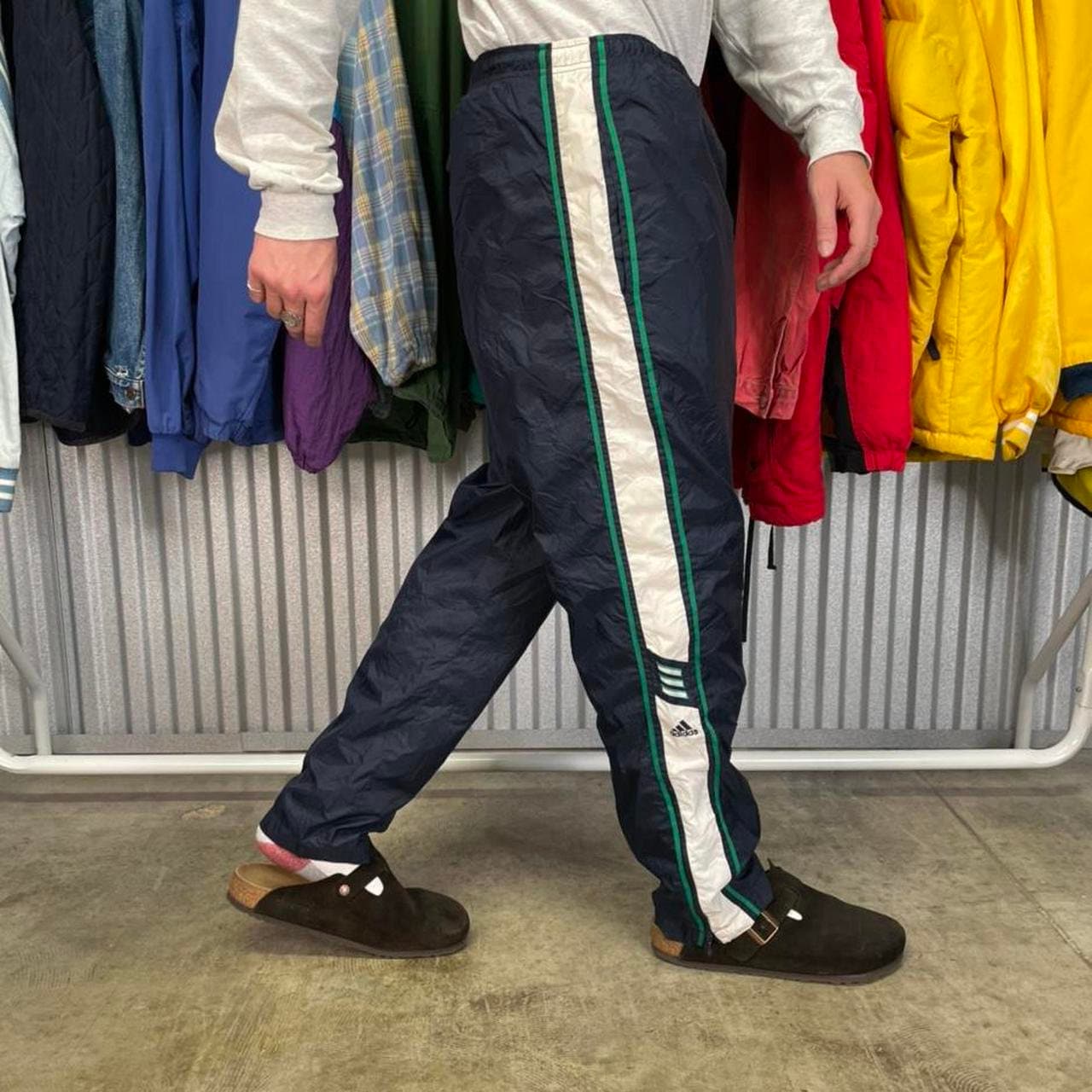 adidas tracksuit bottoms vintage
