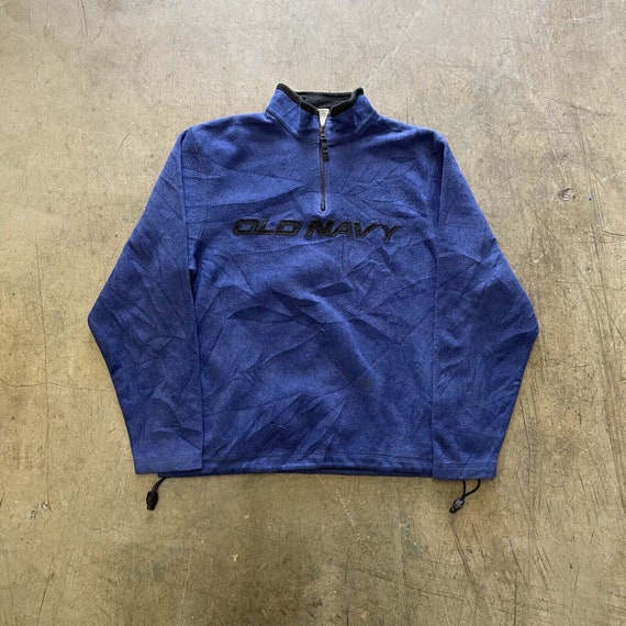 Royal Blue Half Zip Fleece Jacket