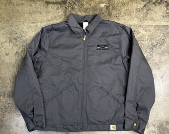 Carhartt Harrington Jacket Lined Full-zip Collared Bomber - Etsy