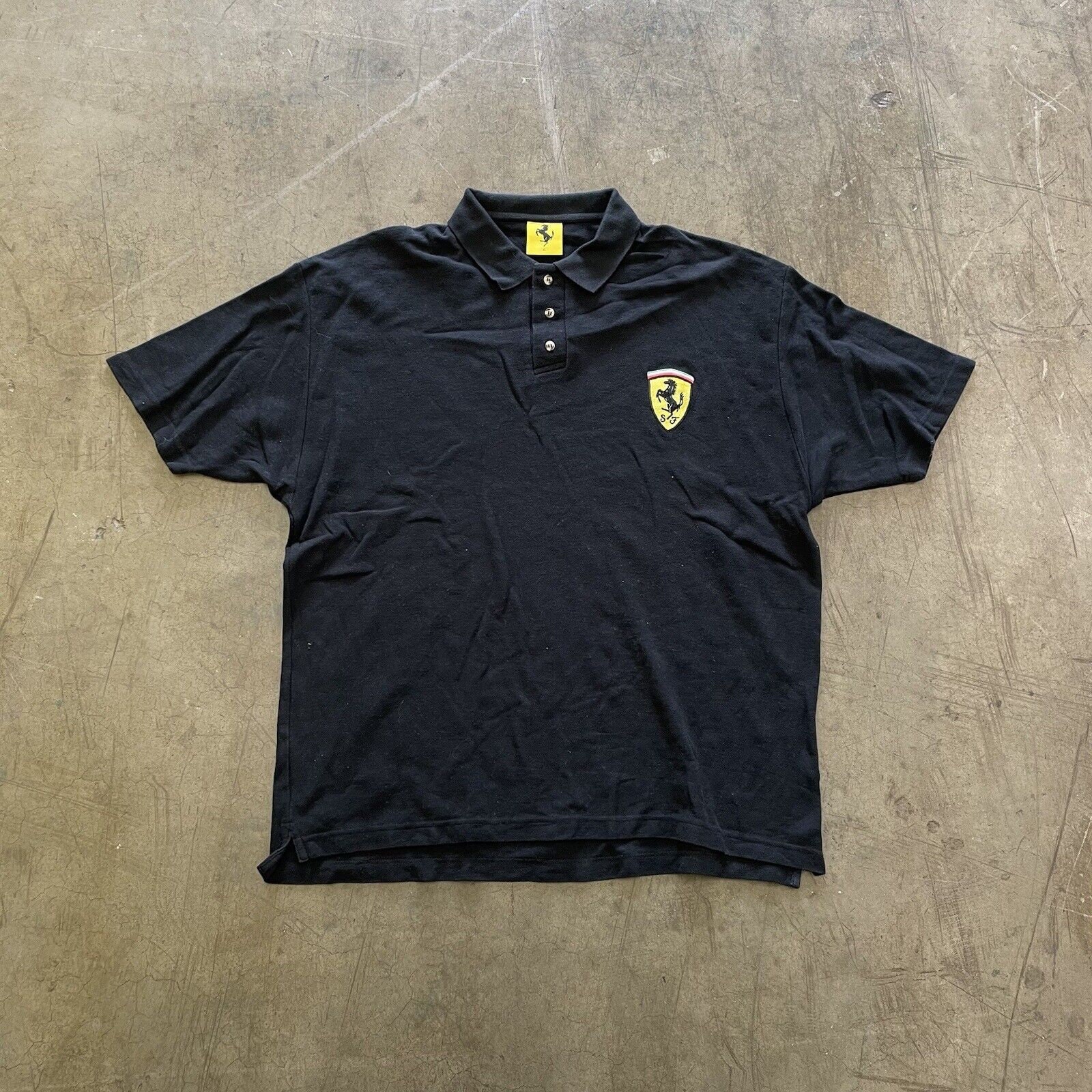 ferrari golf shirt