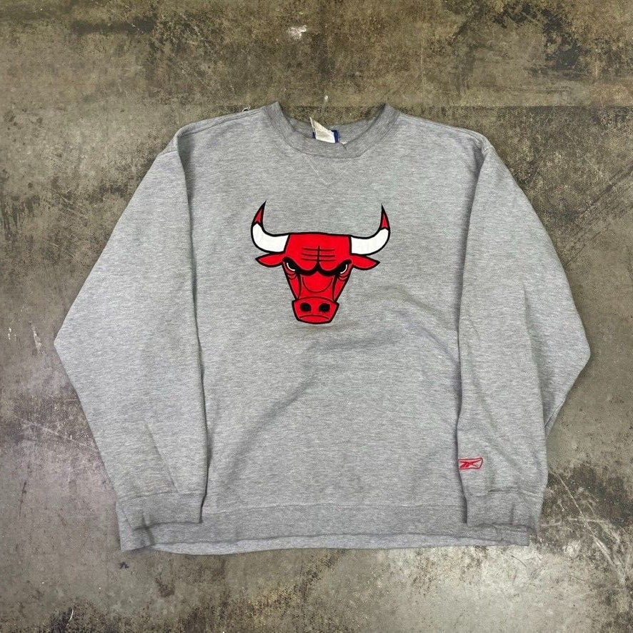 Chicago Bulls Vintage 90's Heavyweight NBA Hoodie - Trends Bedding