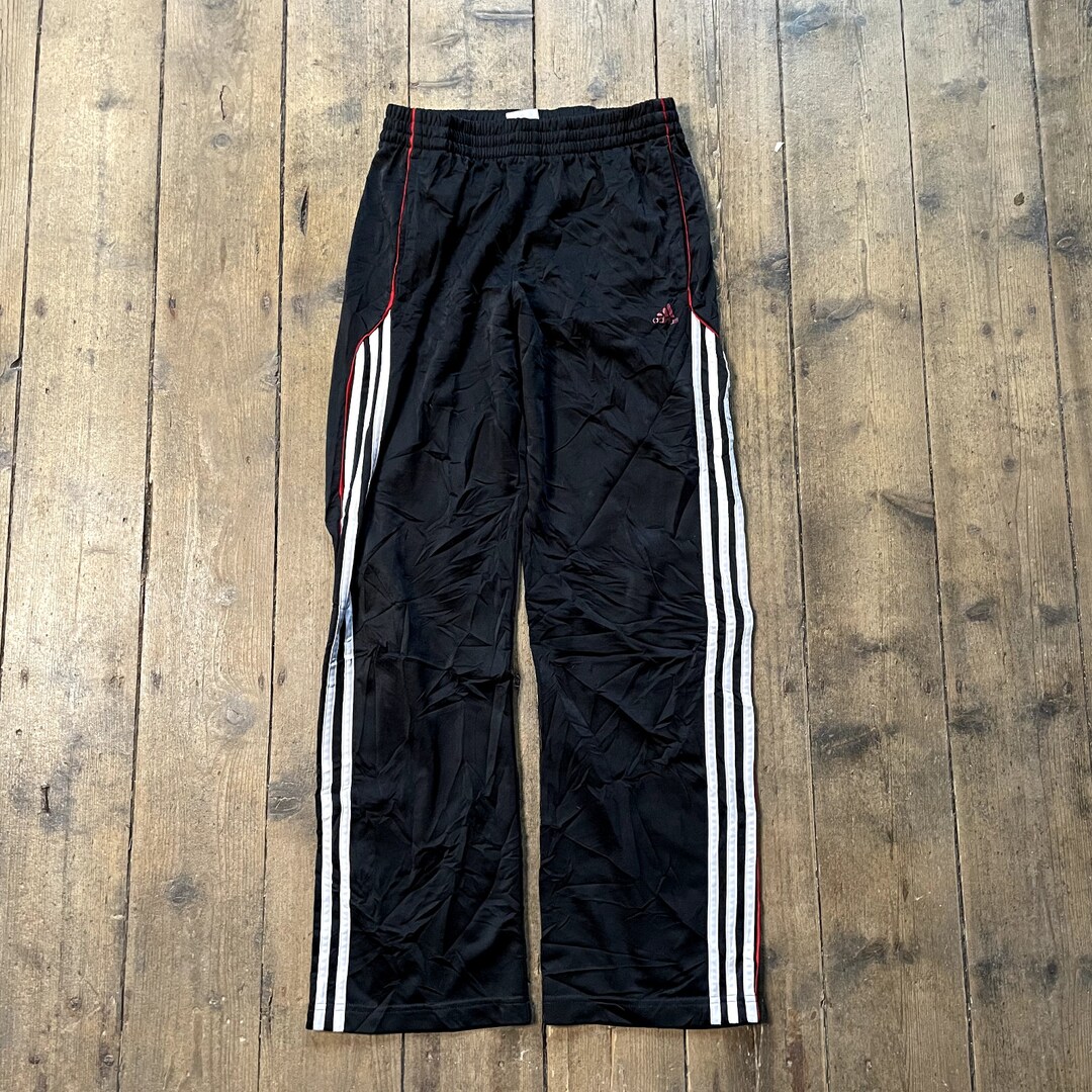 Adidas Track Pants Vintage Y2K Straight Leg Sports Joggers Etsy