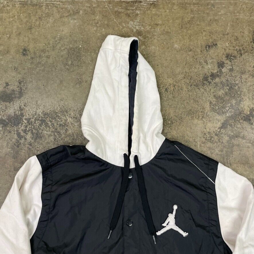 Jordan Track Jacket Y2K Jumpman Snap Hooded Sports Coat Etsy
