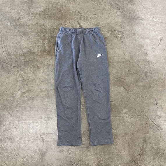 nike grey sweatpants straight leg