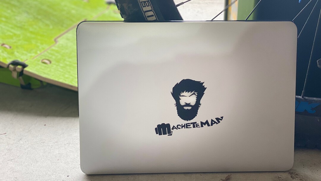 Machete Man MTB Premium Decal - Etsy
