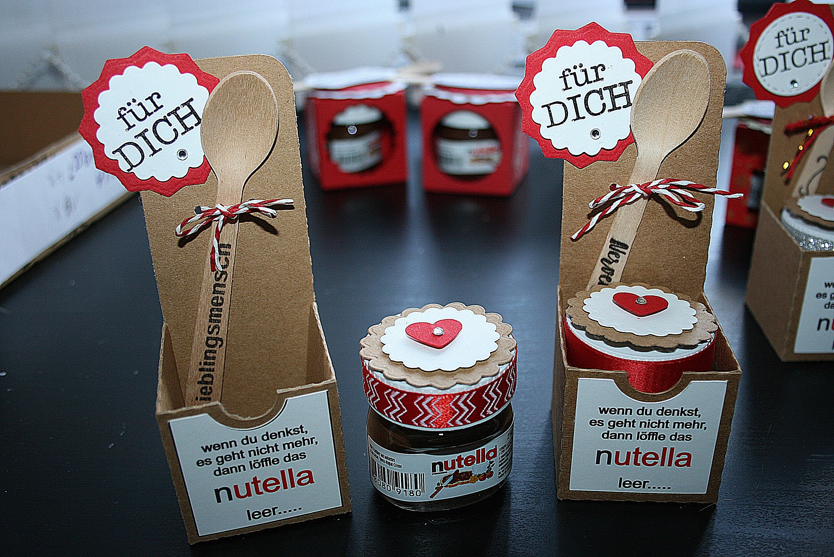 Nutella Verpackung Geburtstag Valentinstag Geschenk Etsy.de