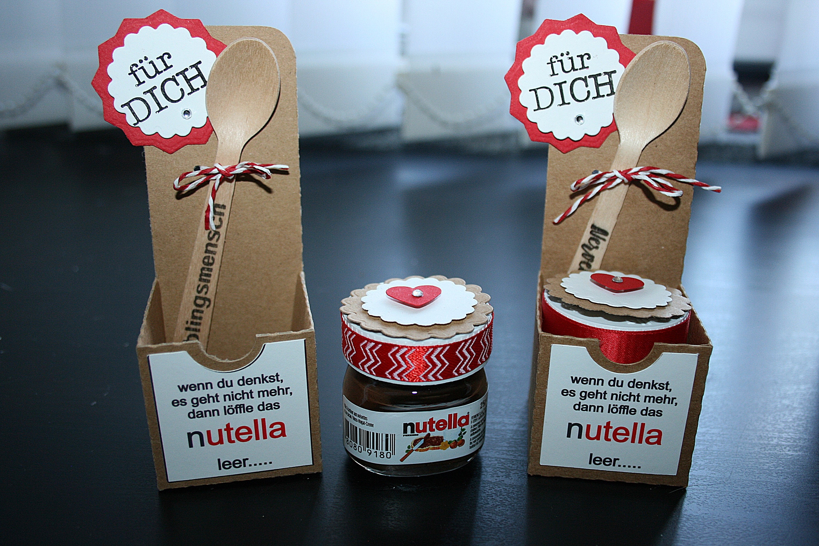 Geschenke zum Führerschein Löffel Nutella Geschenk - Die Nutella  Geschenkidee