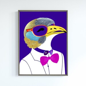 Ostrich print Ostrich art Ostrich poster Ostrich wall art Ostrich funny Ostrich Ostrich Digital Wall Art