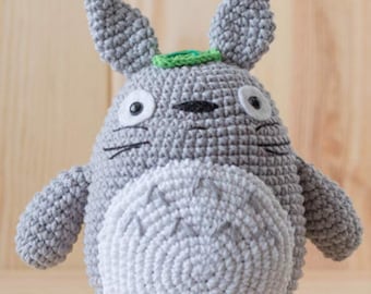 Mon très cher voisin Totoro Amigurumi Crochet Tutoriel Chat mignon au crochet