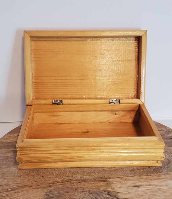 Vintage Wood Trinket Dresser box - image 3