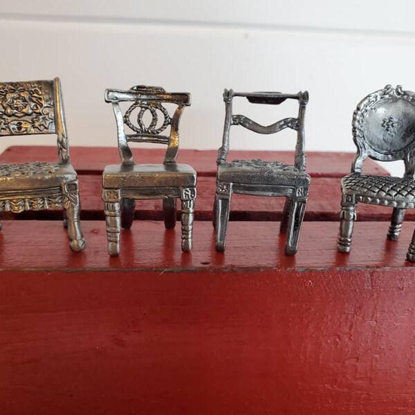Miniature Chairs Etsy